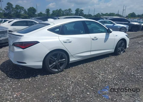 2025 Acura Integra A-Spec из США, поврежденный, VIN 19UDE4H33SA004762